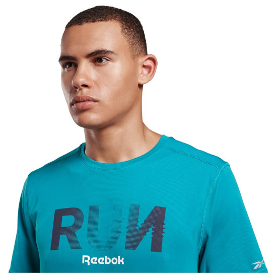 Reebok Ανδρική κοντομάνικη μπλούζα Running Essentials Reebok Ανδρική κοντομάνικη μπλούζα Running Essentials